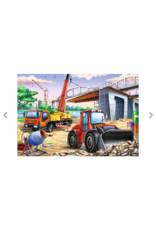 Ravensburger Construction & Cars 2 x 24 pc Puzzles