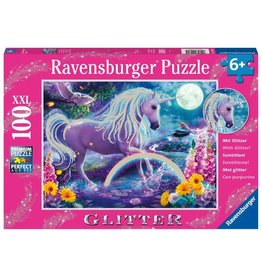 Ravensburger Glitter Unicorn 100 pc Puzzle