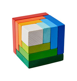 Haba Rainbow Cube Arranging Game