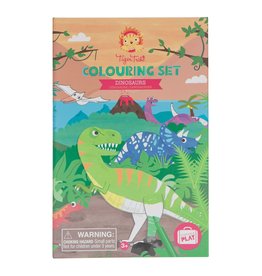 Tiger Tribe Dinosaurs Coloring Set