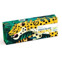 Djeco Leopard 1000pc Gallery Puzzle + Poster