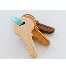 Bannor Toys Wooden Keys Teether