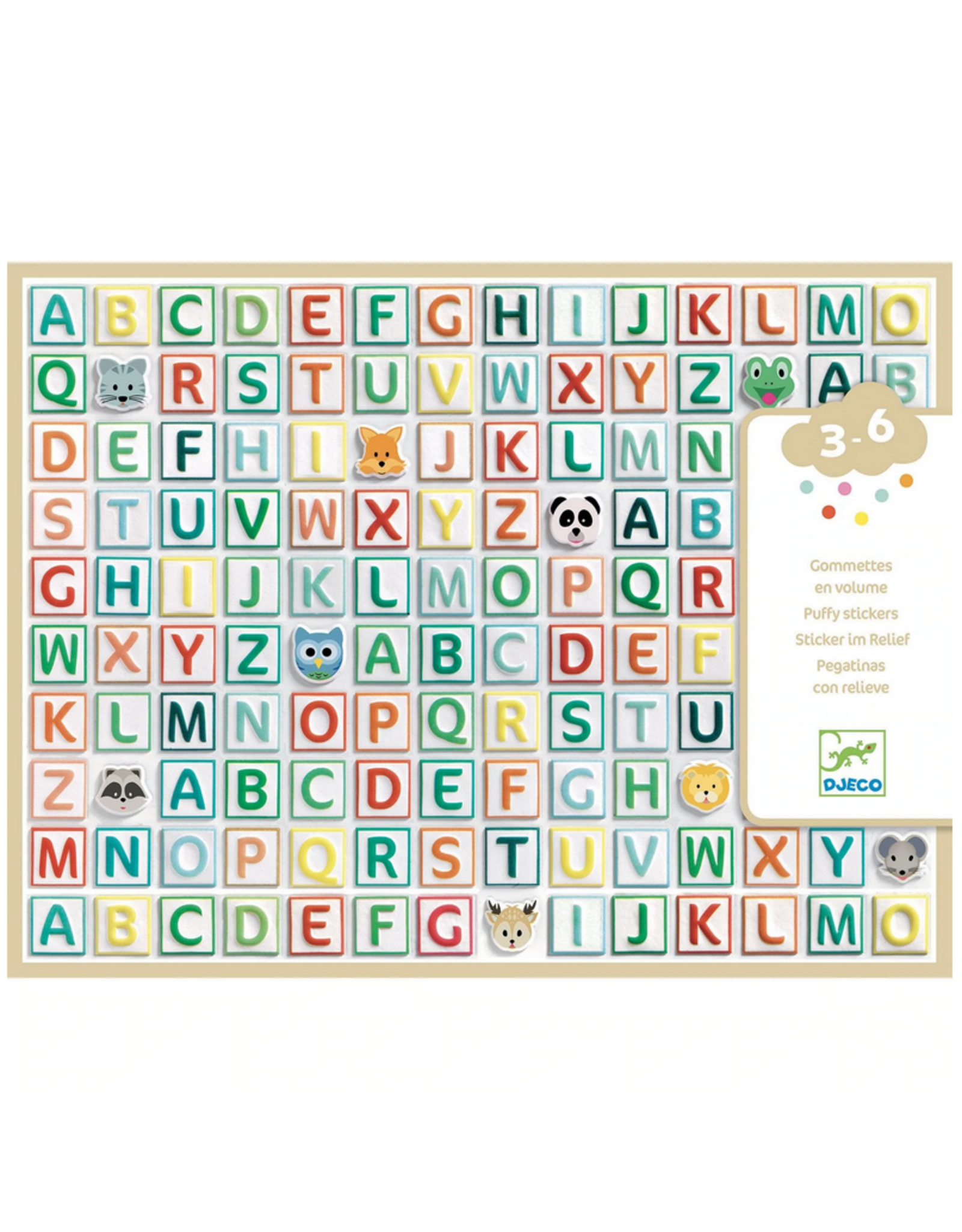 Djeco Alphabet Stickers