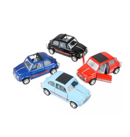 Die-Cast Pull Back Fiat 500