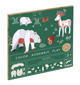 Djeco Color-Assemble-Play - Woodland
