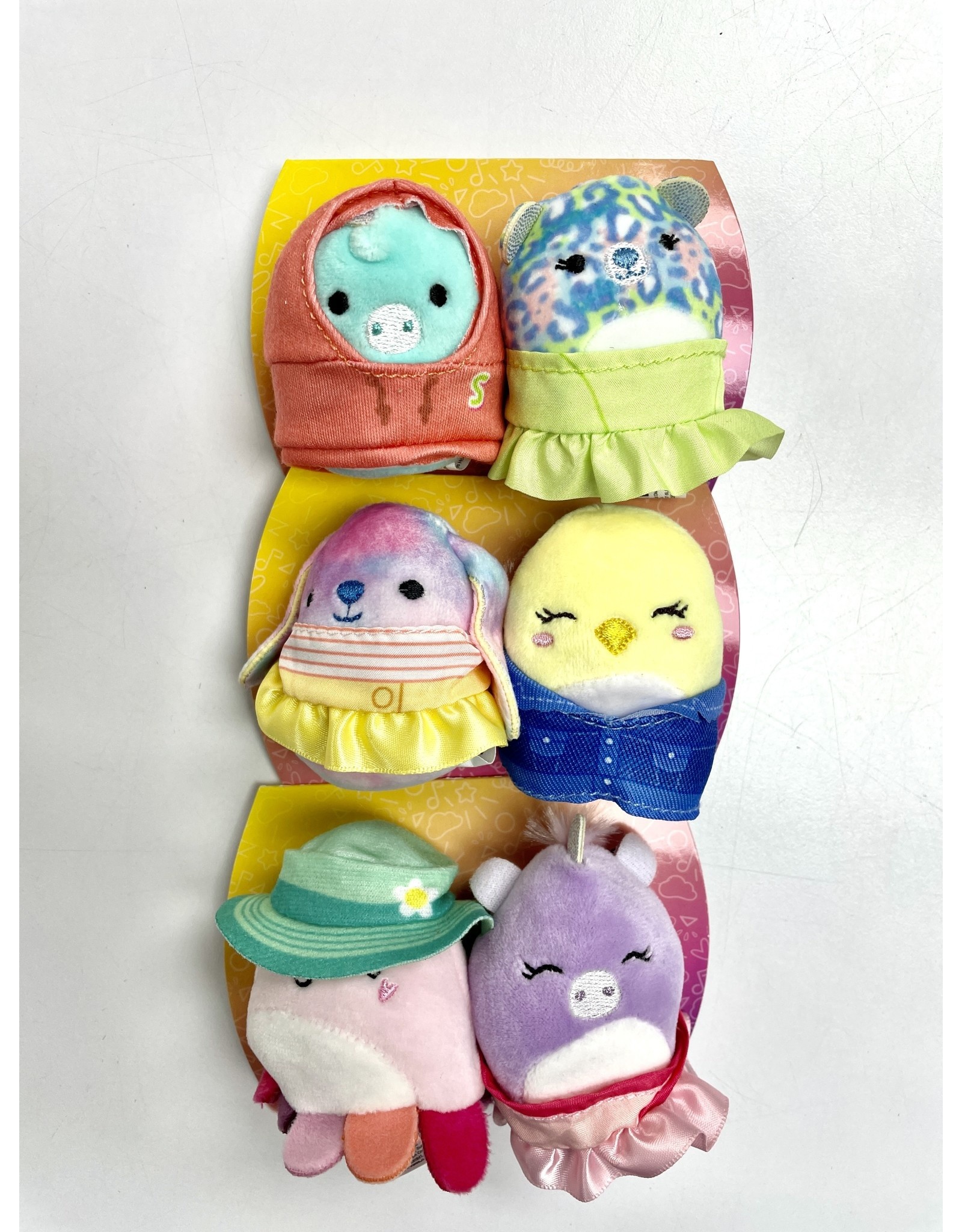 Squishville Mini Squishmallow Fashion Pack 2 Pack Busy Bee Toys