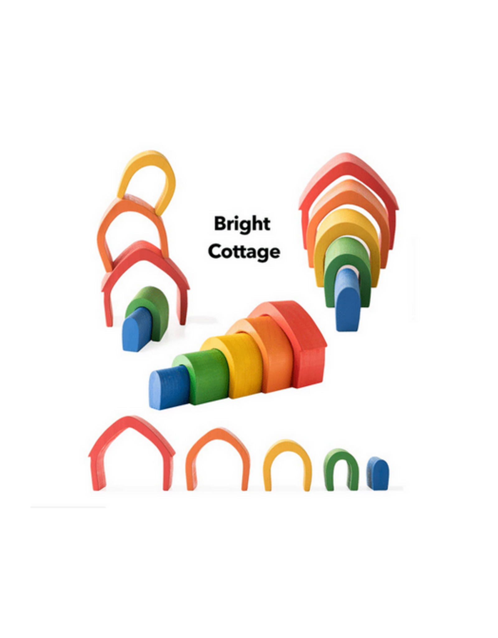 Hearthsong Bright Cottage Stackable Nesting Blocks Doylestown PA Busy Bee Toys