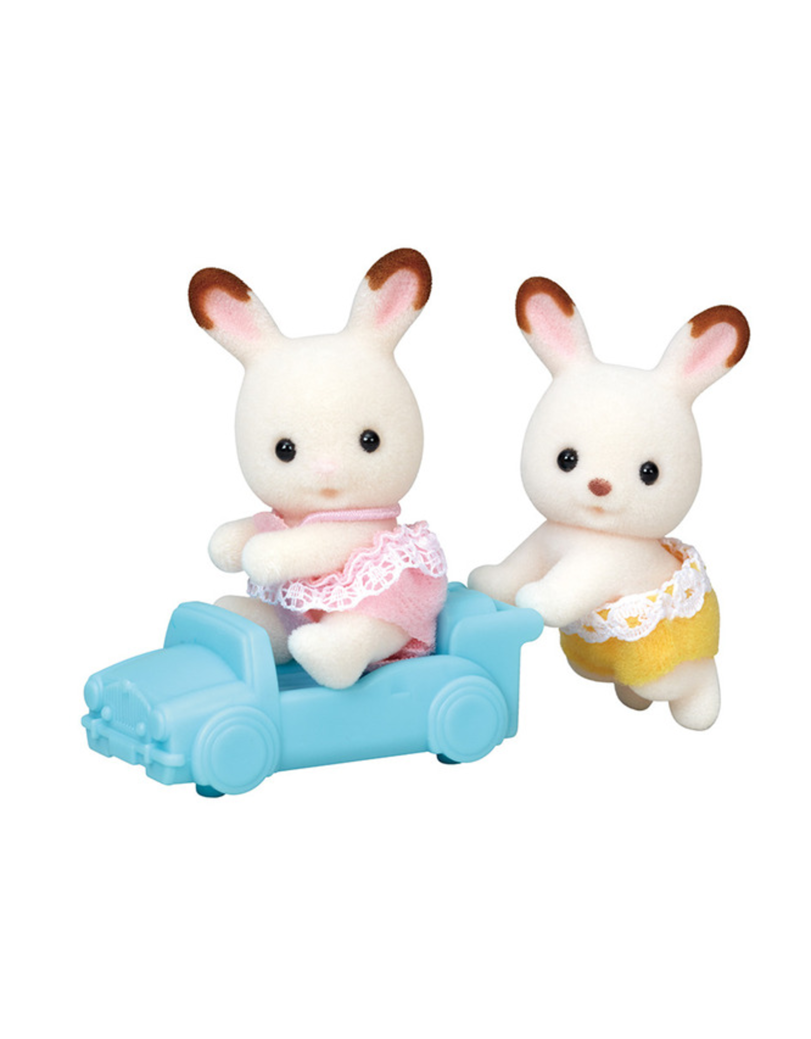 Calico Critters Hopscotch Rabbit Twins Kids Gift Toy Dolls Collectible Figures 