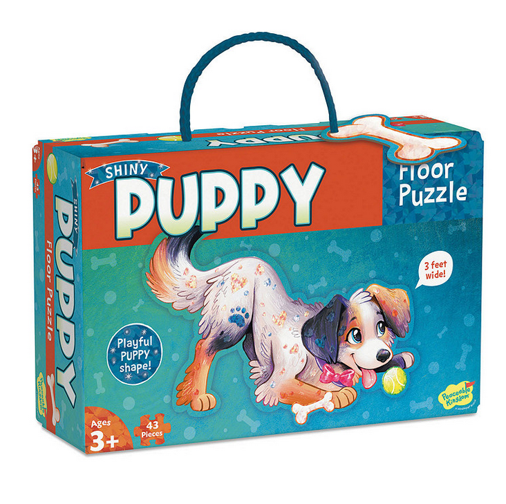 Puppy Floor Puzzle Busy Bee Toys
