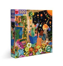eeBoo Bookstore Astronomers 500 Piece Square Puzzle