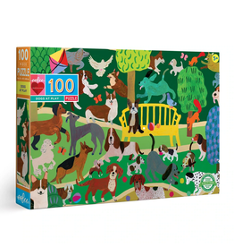 eeBoo Dogs at Play 100 Pc Puzzle