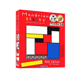 Smart Egg Ltd. Mondrian Blocks - Red Edition