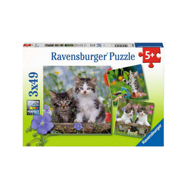 Ravensburger Tiger Kittens 3x49 pc Puzzle