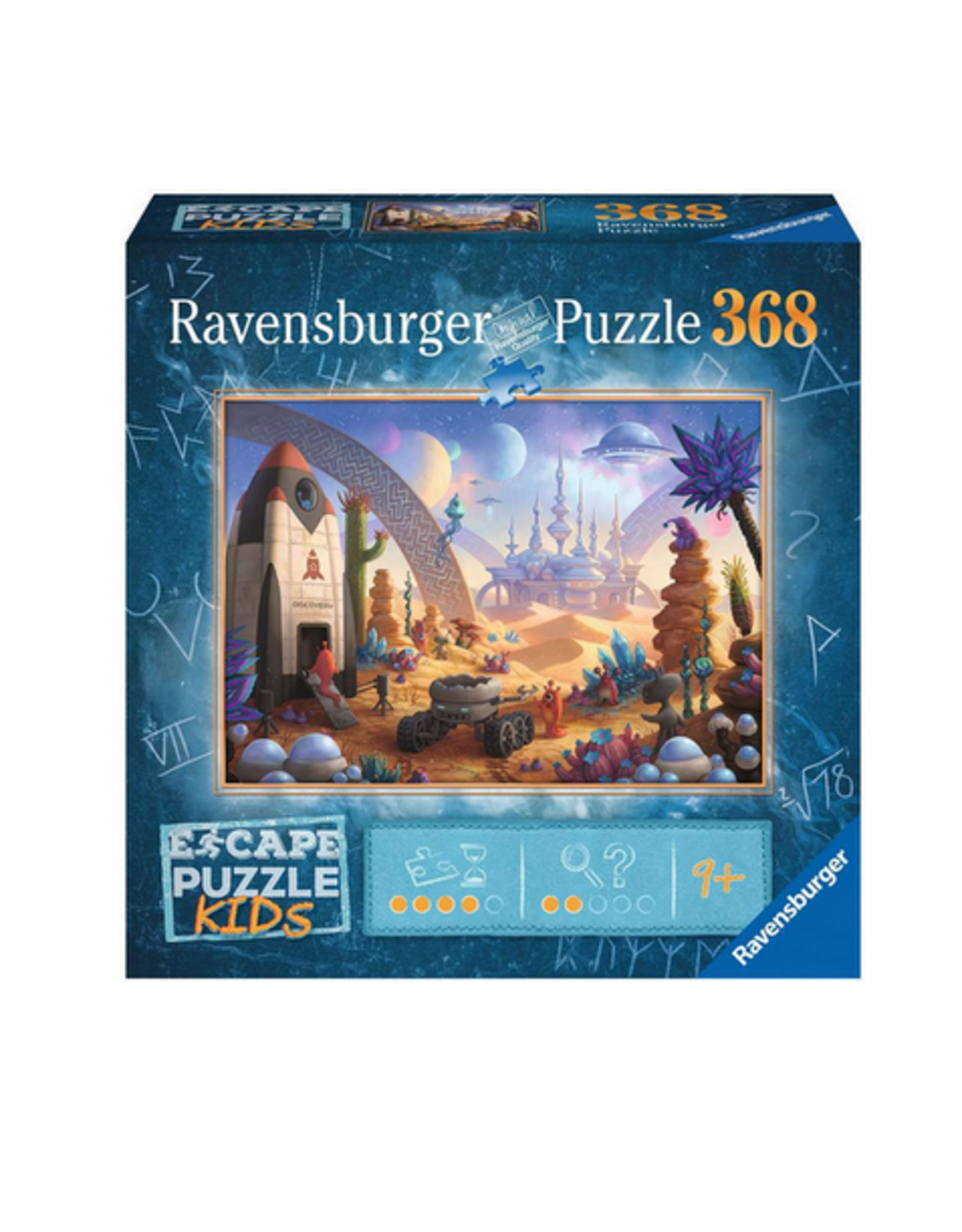 Ravensburger Space Storm Strike Escape 368 pc Puzzle