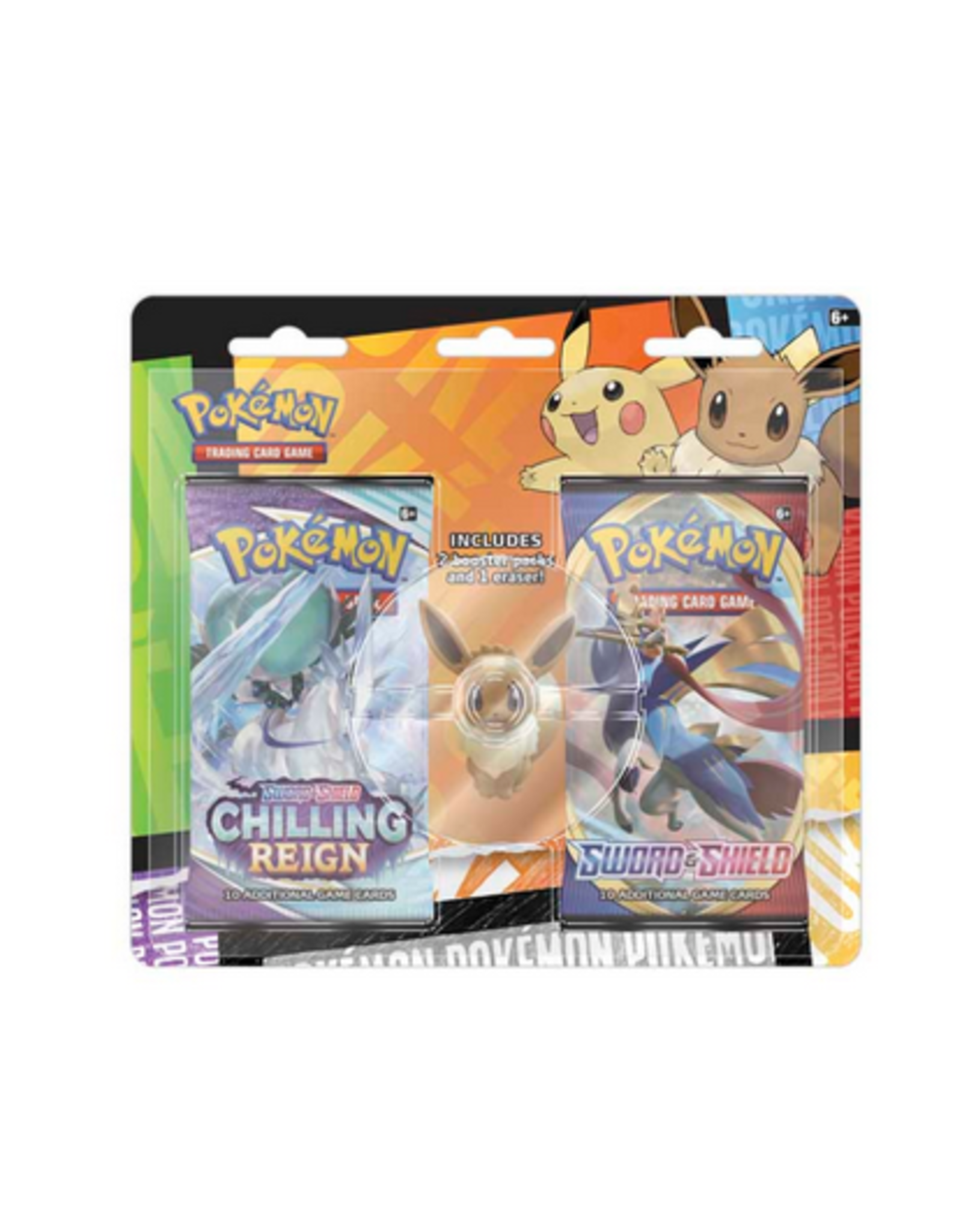 Pokémon Pokémon Eraser with 2 Booster Packs