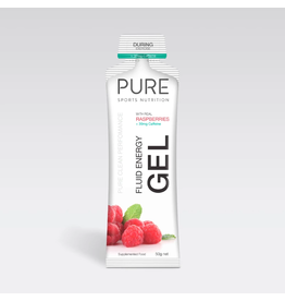 Pure Fluid Energy Gel 50g - Raspberry Caffeine