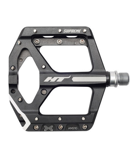 HT Components ANS10 Supreme Flat CroMo Black Pedal