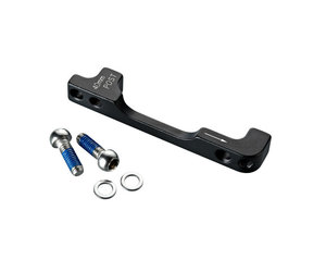 Brake Caliper Post Mount Bracket 40P Front 200mm Rear 180mm Stainless Bolts