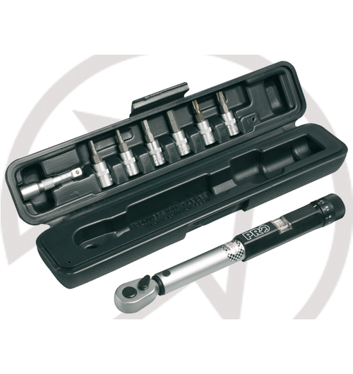 Pro Tool - Torque Wrench (3-15Nm) w/ M3, M4, M5, M6, T25, T30 Bits