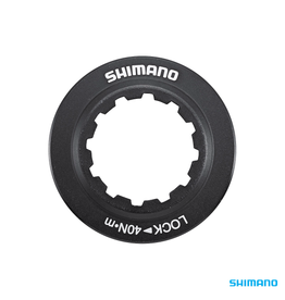 Shimano SM-RT81 Disc Brake Rotor Lock Ring & Washer (Black) Internal Serration