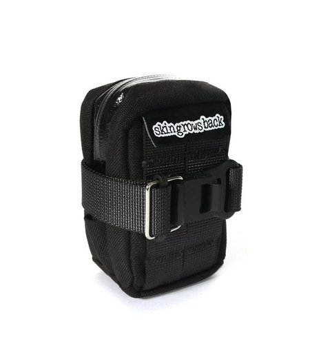 Skin Grows Back Plan B Micron Saddle Bag Black