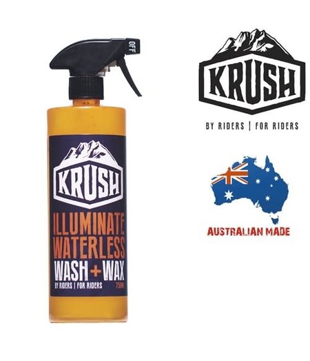 Krush Illuminate Waterless Wash+Wax 750ml
