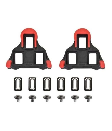 Shimano SM-SH10 SPD-SL Cleat Set Fixed Mode - Red