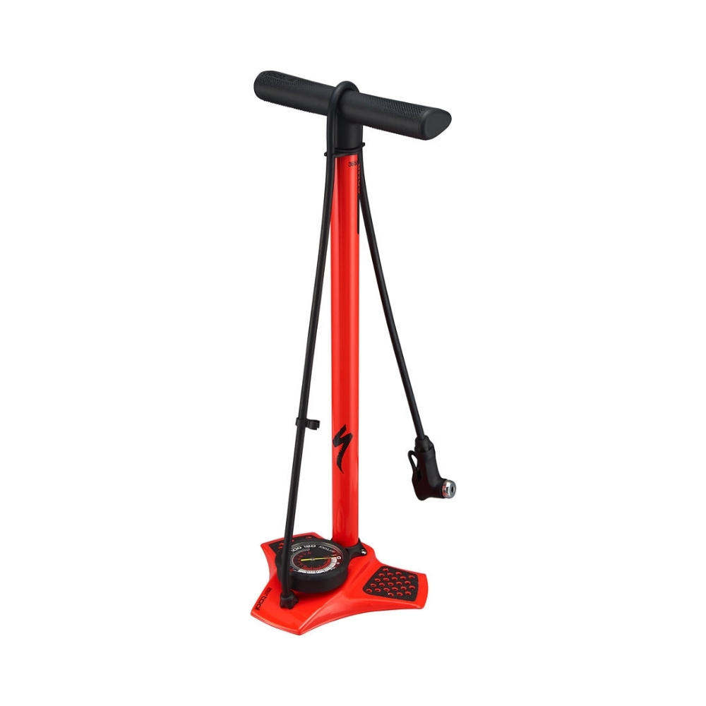 Specialized Air Tool Comp V2 bike bicycle pump Rocket Red Mornington
