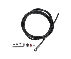 Disc Brake Hydraulic Line Kit Red eTap HRD Monoblock 2000mm, Black, Qty 1
