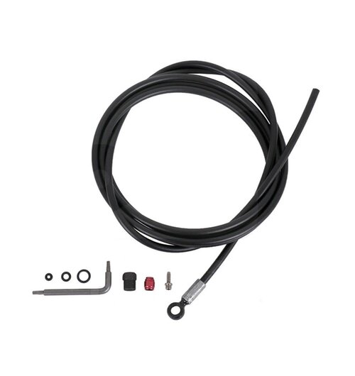 SRAM Disc Brake Hydraulic Line Kit Red eTap HRD Monoblock 2000mm, Black, Qty 1