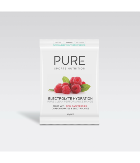 Pure Electrolyte Hydration 42g Sachet - Raspberry