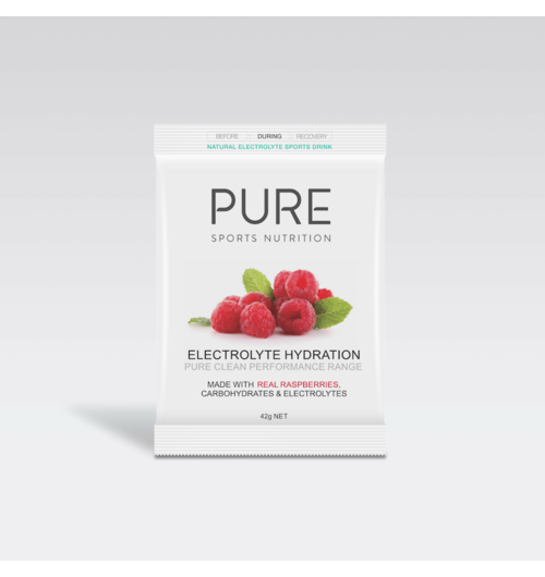 Pure Electrolyte Hydration 42g Sachet - Raspberry