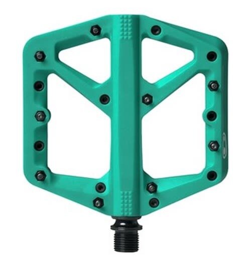 Crankbrothers Stamp 1 Gen 1 - Large Flat MTB Pedal Turquoise