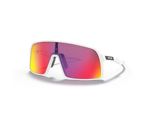 Sutro Matte White Frame w/ Prizm Road lens