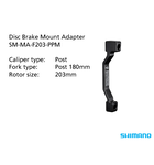 Shimano SM-MA-F203-PPM Adapter 203mm Caliper: Post Mount: Post 180mm