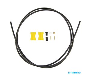 Disc Brake Hose SM-BH59-JK-SS 1700mm Straight Connect Black