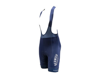 BC Shop Kit Womens Bibshort Navy White