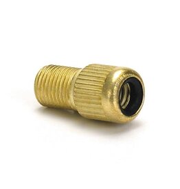 Azur Brass Adaptor for Presta to Schrader valve