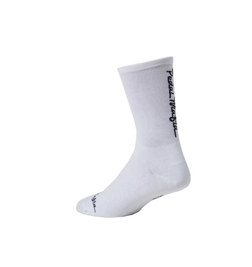 Pedal Mafia Pro Socks All White