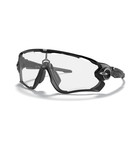 Oakley Jawbreaker Polished Black w/ Clear to Black Iridium Photochromic Lens