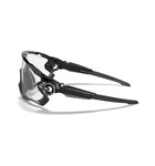 Oakley Jawbreaker Polished Black w/ Clear to Black Iridium Photochromic Lens
