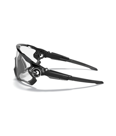 Oakley Jawbreaker Polished Black w/ Clear to Black Iridium Photochromic Lens