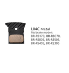 Shimano BR-R9170 Metal Pads & Spring L04C w/FIN (BR-RS505)