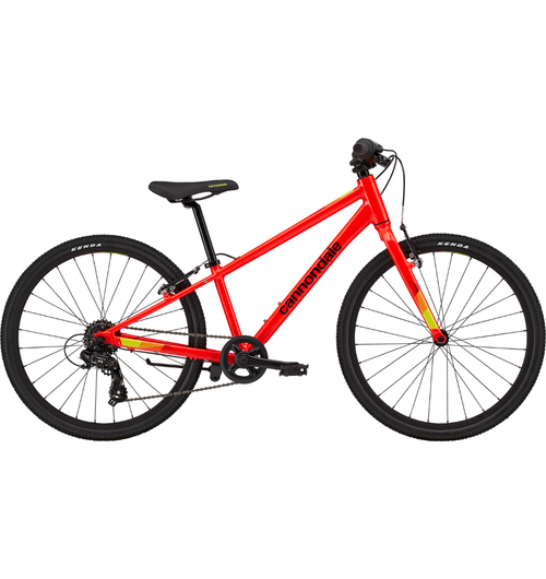 Cannondale Kids Quick 24 7-Speed Boys Acid Red