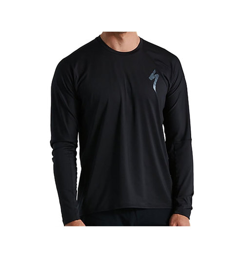 Specialized Mens Trail Air L/S Jersey Black - SMALL only