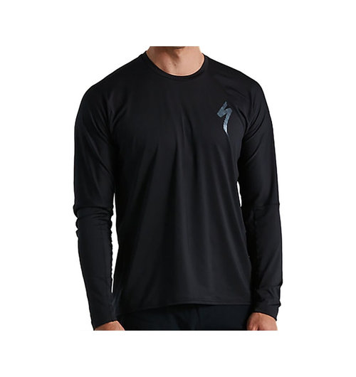 Specialized Mens Trail Air L/S Jersey Black