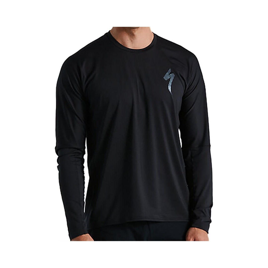 Mens Trail Air L/S Jersey Black 