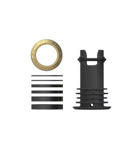 OneUp EDC Threaded Top Cap Gold