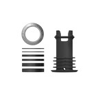 OneUp EDC Threaded Top Cap Silver