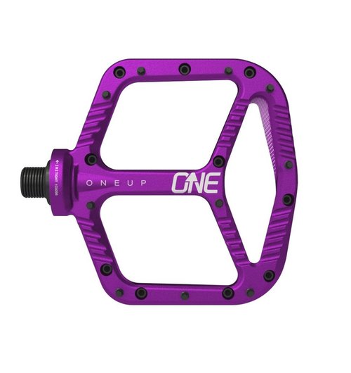 OneUp Flat Aluminum Pedals Purple